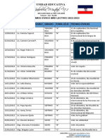 Calendario Civico 2022 - 2023 Actualizado