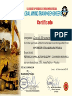 Certificado Alexander Vasquez