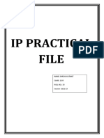 Ip Practical File