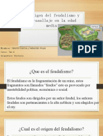 El Origen Del Feudalismo y El Vasallaje