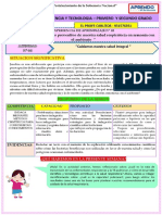 Experiencia de Aprendizaje 02 - Cyt - Actividad 04 - 1ero y 2do Grado