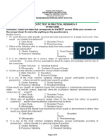 Diagnostic Test Practical Research 1