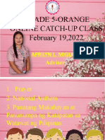 Grade 5-Orange Online Catch-Up Class