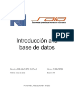 Trabajo Base de Datos