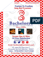 Bachelorrs Chowpatty Menu