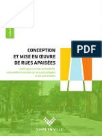 Conception Et Mise en Œuvre de Rues Apaisées