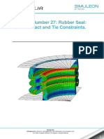 Abaqus Tutorial 27 Rubber Seal