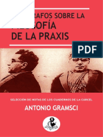 Antonio Gramsci Parágrafos Sobre La Filosofía de La Praxis