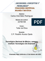 "La Ética Decisiones, Conceptos y Problemas": Carlos Ariel Bátiz Rodríguez