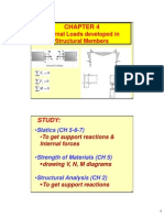 CH 4 (Structural Analysis) - V-M-N Diagrams