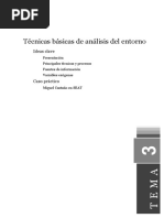 Tema3 Técnicas Básicas de Análisis Del Entorno