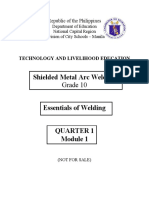 Module 1 Essentials of Welding