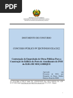 Caderno de Encargos - Posto de Atendimento - Ilha de Mocambique