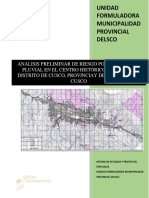 Análisis de Riesgos Por Inundación en El Centro Histórico Del Cusco