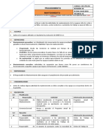 SST-PR-012 - Procedimiento de Mantenimiento