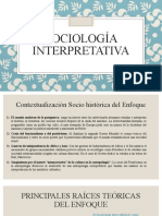 Sociología Interpretativa