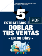 5 Estrategias para Doblar Tu Venta en 90 Dias