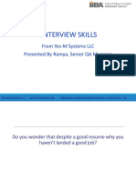 S2-Interview Skills - YesMSystems - 1