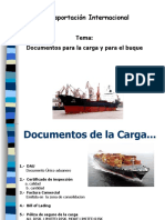 Documetos Del Buque y Carga