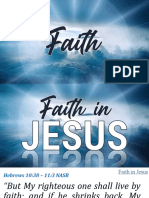 Faith in Jesus