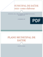 Plano Municipal Saúde Roteiro