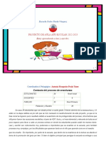 Proyecto de Alfabetización