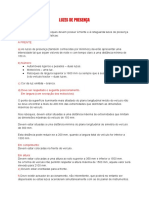 Legislação Das Luzes de Presença, Luzes de Presença À Retaguarda e Luzes de Presença À Frente - Bruno Barbosa