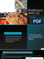 Nivellement Direct (Part2)