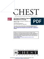 Management of Cough An Empiric Integrative Approach To The