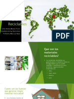 Presentacion Materiales Reciclables