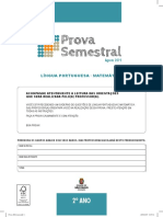 Prova Semestral 2019 2º Ano Compressed