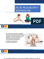 Técnicas de Relajación y Respiracion Adolescente y Niños 2022 Anotaciones de Clase