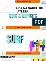 Atuação Fisioterapeutica em Atlestas de Surf e Esports