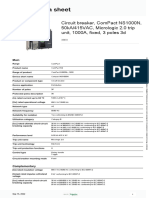 Schneider NS1000N MCCB