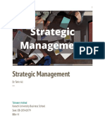 Strategic Management