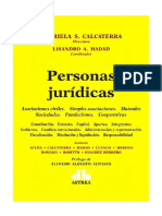 Persona Jurìdica - Calcaterra