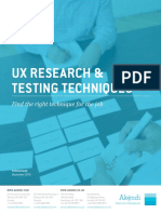 Akendi UX Research Testing Techniques