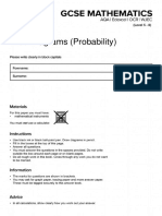 Probability and Tree Diagrams Questions MME