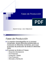 Fases de Producción Cinematográfica