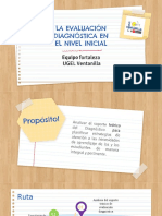 Evaluación Diagnóstica en Educación Inicial