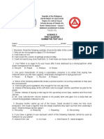 Summative Test Sci5 #3