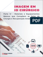 Parte IV Materiais e Equipamentos Basicos Que Compoem As Salas de Cirurgia e Recuperacao Anestesica