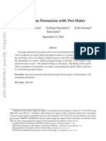 Markovian Persuasion With Two States