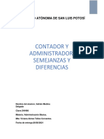 Funciones de Un Contador y Un Administrador