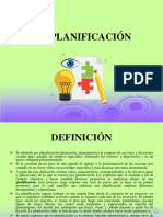 Fundamentos de La Planificación