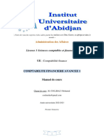 Introduction +chapitre 1 (Cours CFA1 2022 - 2023)