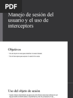 Manejo de Sesión + Interceptors