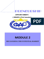 Entrepreneurship - Module 2