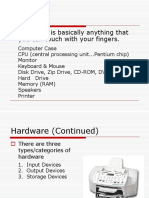 Computer-Basics - CTE I - Computer Basics