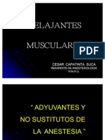 Relajantes Musculares